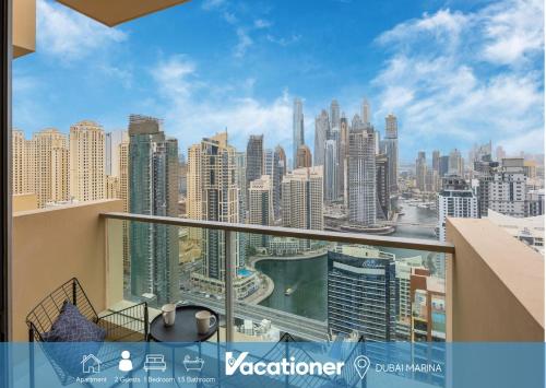 Vacationer Holiday Homes l Bright 1 Bedroom l Marina & Yacht Views l Pool access & Free Wi-Fi, Dubai