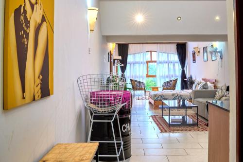The Chillspot 2 with Beachfront, AC, Restaurant and Gym in Mombasa