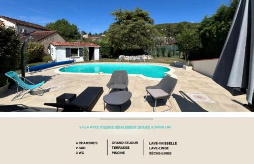 Villa Palima - Location, gîte - Souillac