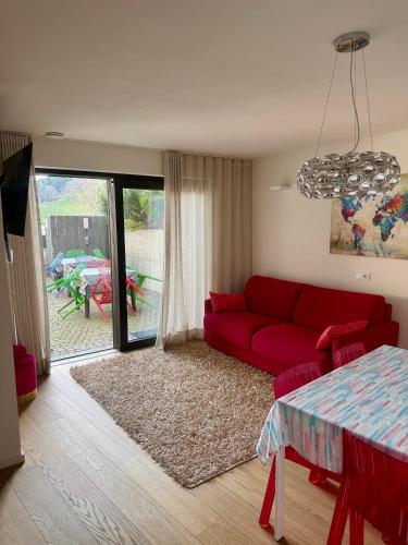 Casa con vista Sciliar centro paese PINK con parcheggio privato 2
