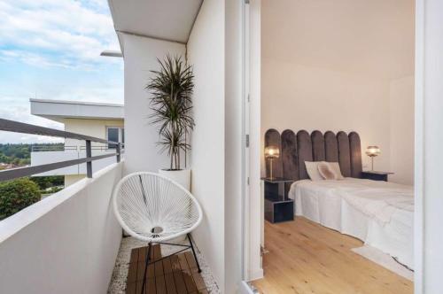 Penthouse 12 Stock Panorama Flughafen MUC in 佛萊辛