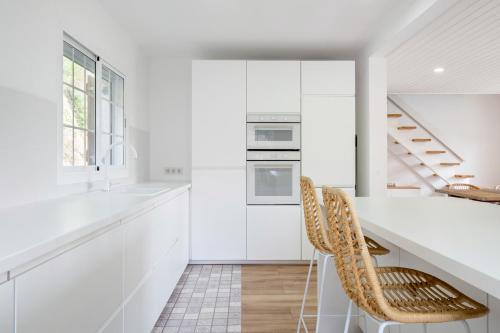 virtuve, Hauzify I Casa Montjuïc (Hauzify I Casa Montjuic) in Sant Cebria de Vallalta