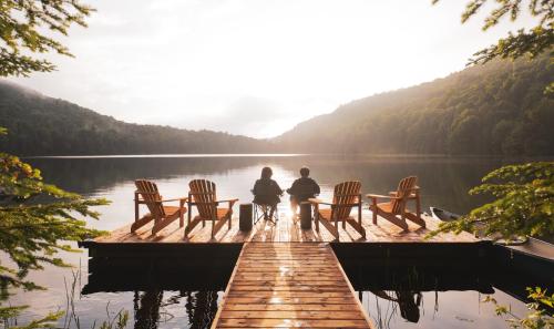 Huttopia Les Deux Lacs - Laurentides in Saint-Faustin-Lac-Carré (QC)