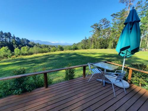 Kilátás, Mountain view Bespoke tiny home in Matjiesrivier (Western Cape)