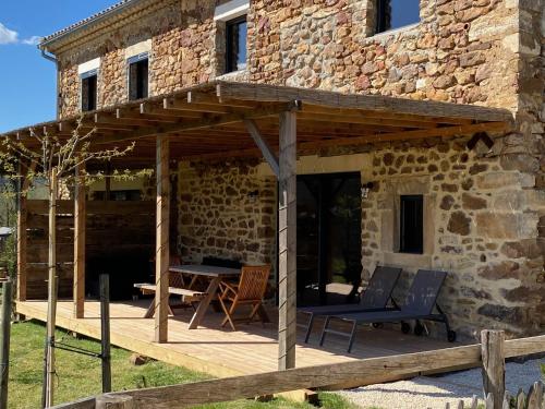 Mas Bô Regard gîte Velours chambre d'hôte Salazac