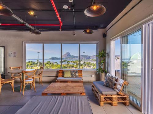발코니/테라스, B&B HOTEL Santos Dumont in 리우데자네이루