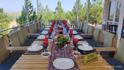 Ресторант, Aydar Eco Yurt Camp in Forish