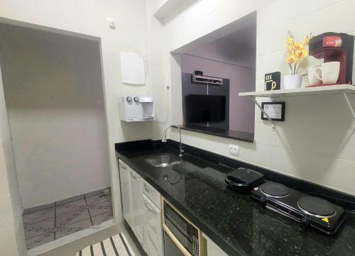 Kitchen, Ape tijucano 2 Aconchego e paz - 5 min do metro in Tijuca