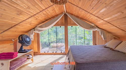 Chalé aconchegante em Paraty em meio à natureza – khách sạn tại Ponte Branca