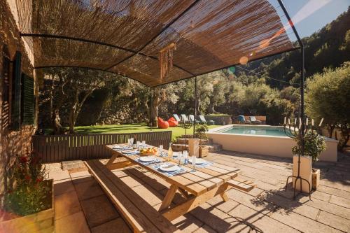 บริการและสิ่งอำนวยความสะดวก, Villa renovada vista al mar y piscina climatizada in เดยา
