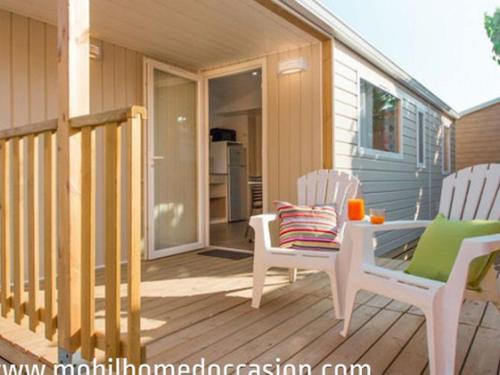 Mobil home 3 chambres avec terrasse - 7 personnes - API-1-52-519 in La Chaize-Giraud