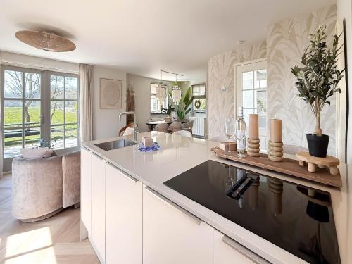 Kitchen, Villa with Expansive Sunny Garden in Wimmenum