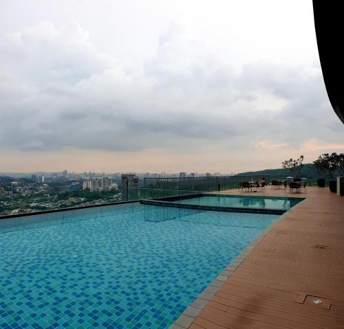 Swimming pool, The Ooak Suites and Residence@ Kiara 163 near Beauty and the Beast