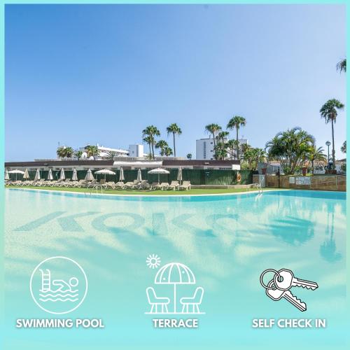 Twilight Dreams 2 - Studio with private rooftop pool center - Playa del Ingles