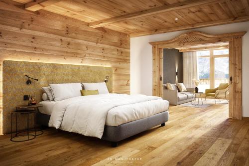 1 king bed, 2 sofa beds