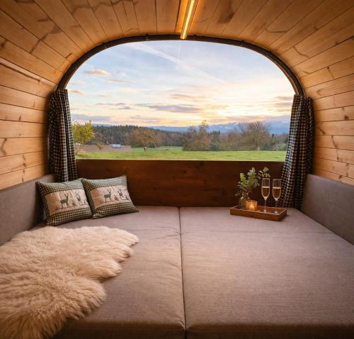 Suasana persekitaran, Holzfass Entspannung pur mit schönstem Bergblick 2 (Holzfass Entspannung pur mit schonstem Bergblick 2) in Bad Aibling