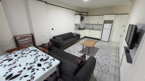 Lounge/area TV in comune, KÖŞK REZİDANS APART in Aksaray