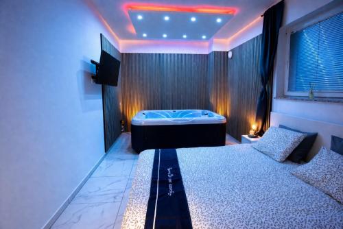 Ágy, Luxury Apartment Brendi in Brezovica Pri Ljubljani