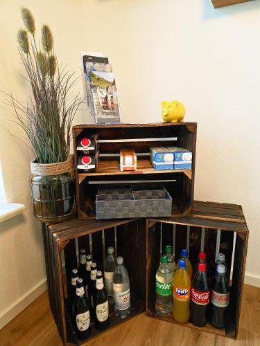 酒吧/高級酒吧, Ferienwohnungen zum Goldgräber - Stilvoll wohnen - Parkplatz - Perfekt für Moselurlaub (Ferienwohnungen zum Goldgraber - Stilvoll wohnen - Parkplatz - Perfekt fur Moselurlaub) in 貝恩卡斯特爾-庫斯