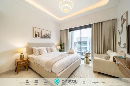 Airstay - Stylish Studio in Meydan - Azizi Riviera - Monthly Offer Available, Dubaï
