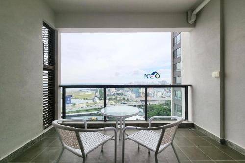 陽台/露台, 富力公主灣設計師套房 - 由NEO飯店管理 (R&F Princess Cove Designer Suites by NEO) in 新山市