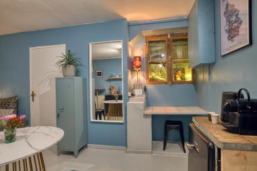 Létesítmények, Suite Privée, Bain, Kitchenette, en Champagne (Suite Privee, Bain, Kitchenette, en Champagne) in Orges