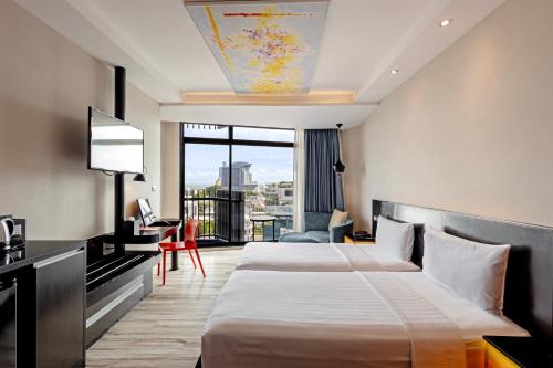Siam@Siam Design Hotel Pattaya(シャム@シャムデザインホテルパタヤ)Deluxe 2 Singles