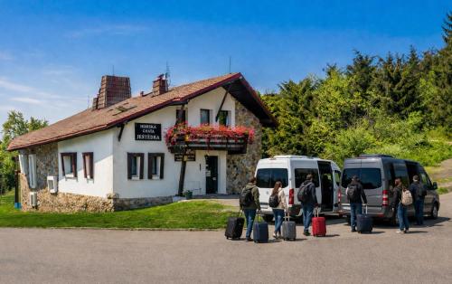 Viesnīcas āriene, Horská Chata Ještědka (Horska Chata Jestedka) in Svetla pod Jestedem