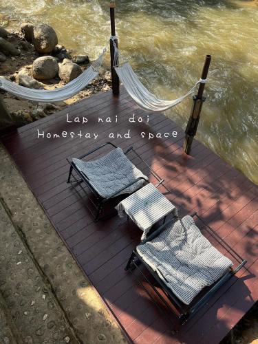 Balcony/terrace, Lap nai doi homestay and space in Mae Salong (Chiang Rai)