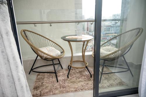 ระเบียง/ชานเรือน, The Residence Kilimani Heated Pool Near Yaya Centre in ไนโรบี