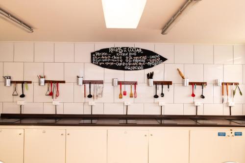 廚房, Aotea Backpacker Hostel in 伊基克海濱