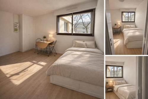 Studio Cosy neuf meylan centre proche transport in 梅朗