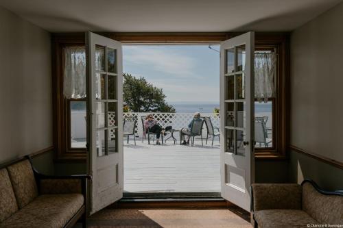 陽台/露台, 泰道沙克酒店 (Hotel Tadoussac) in 泰道沙克