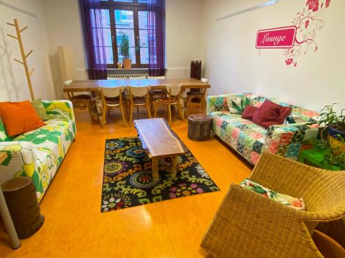 Közös társalgó / TV, Steffis Hostel Heidelberg in Heidelberg