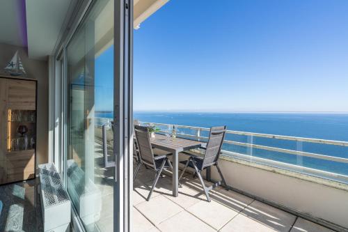 شرفة/ تراس, Ferienpark Sierksdorf App 827 - Penthouse in Sierksdorf