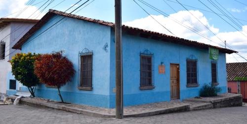 Entrada, Hostel Iguana Azul in Copan Ruinas
