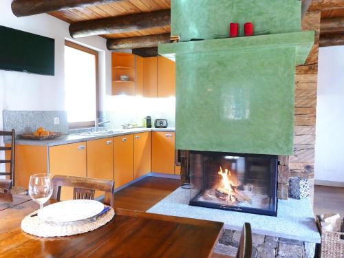 Konyha, Holiday Home Rustico Raslina by Interhome in Faido