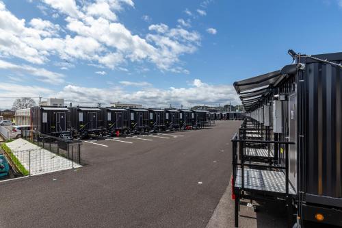 Exterior view, HOTEL R9 The Yard Shintomi in Takanabe