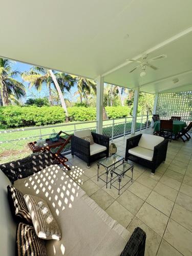 Villa calme cocoteraie océan Saint Leu Ixora - Location saisonnière - Saint-Leu