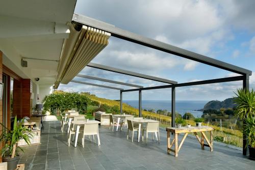 Altan/terrasse, Hotel San Prudentzio in Getaria