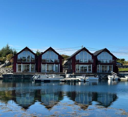 Heggøy rorbuer in Alveim
