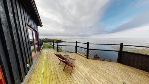 陽台/露台, Brenna - Ocean View Apartment in 海德利桑德