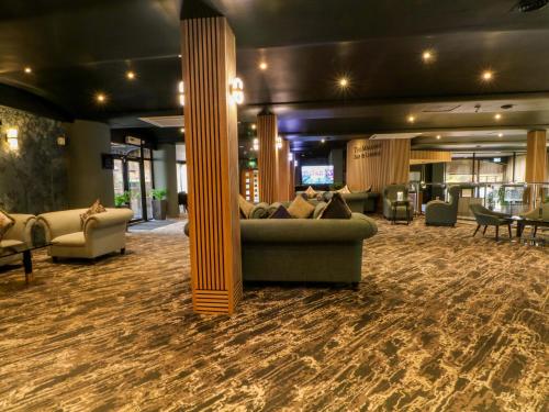 Hotellet från utsidan, Otter Lodge in Charnock Richard