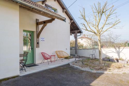 Balkons/terase, Les Oliviers de Gourgeon - climatisé et avec piscine (Les Oliviers de Gourgeon - climatise et avec piscine) in Lavigney