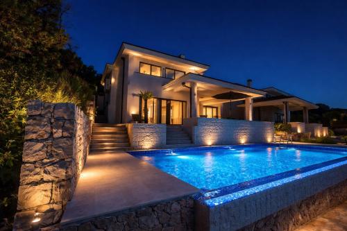 Adriatic Bliss Retreat Jacuzzi & Pool - Location saisonnière - Utjeha-Bušat