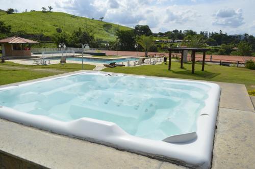 Hot tub, Bougainville Hotel Fazenda near Nery Lanches