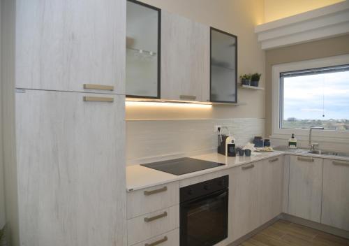 virtuve, Villa Vista Mare in Villalfonsina