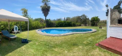 Dārzs, Casa de Campo Valentina - Hacienda San Andrés (Casa de Campo Valentina - Hacienda San Andres) in Santa Cruz de Flores