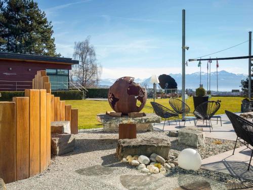 餐厅, 诺富特洛桑比西尼酒店 (Novotel Lausanne Bussigny Hotel) in 洛桑