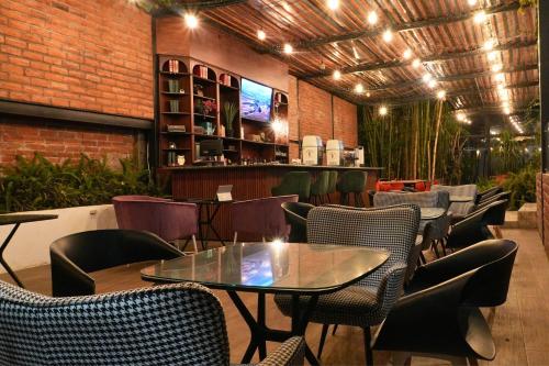Restoran, 593 Hotel Boutique Baños (593 Hotel Boutique Banos) in Banos